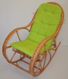 Světle zelený melír