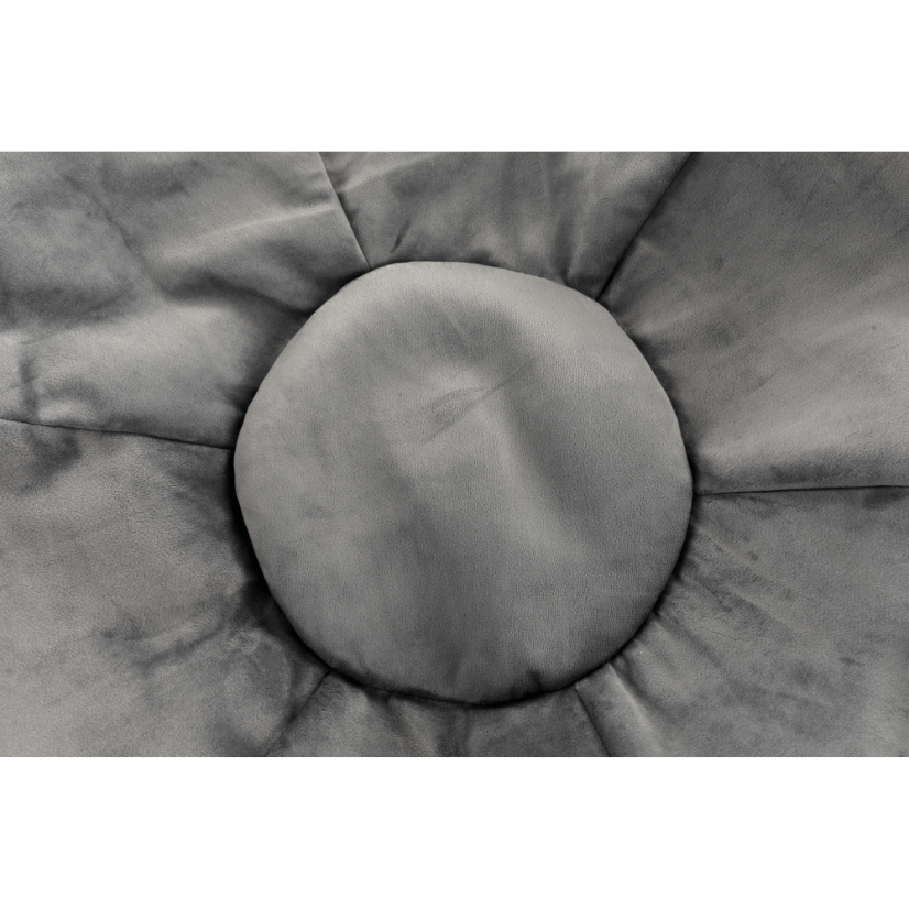 Detský sedací vak BABY s mačičkou — 60×45, sivá