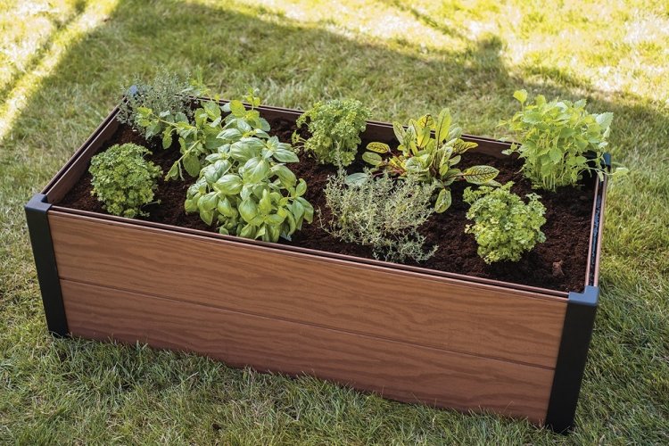 MAPLE TROUGH - hnedý