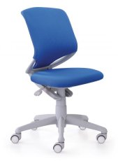Rostoucí dětská židle na kolečkách Mayer SMARTY 2416 02 – bez područek, modrá