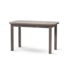 Jídelní rozkládací stůl SOFT – více barev, masivní podnož