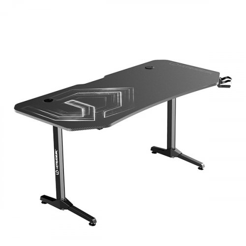 Herní stůl ULTRADESK FRAG XXL BLACK – černá, 160x75 cm