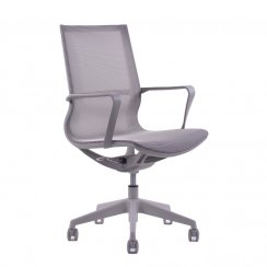 Kancelářská židle Sego SKY MEDIUM — síť, šedá