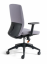 Kancelářská židle BESTUHL J2 ECO BLACK — více barev - Čalouněná J2 ECO BLACK: Tmavě modrá 214