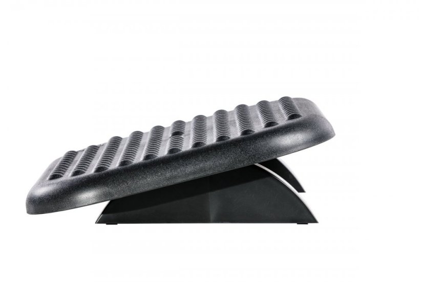 Podložka pod nohy Antares FOOTREST STANDARD — černá, úhlově nastavitelná Antares
