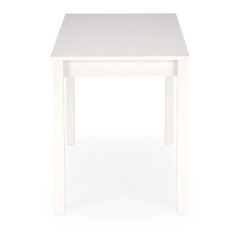 Jídelní rozkládací stůl GINO — 100x60 (+35cm), bílý Halmar