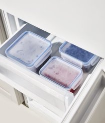Dóza na potraviny CLIC&LOCK 1,5L - tmavě modrá