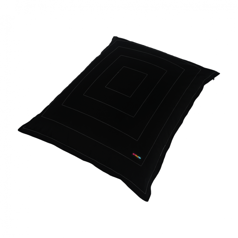 vonkajšie sedací vak BADYL - 140x180, látka, sivá