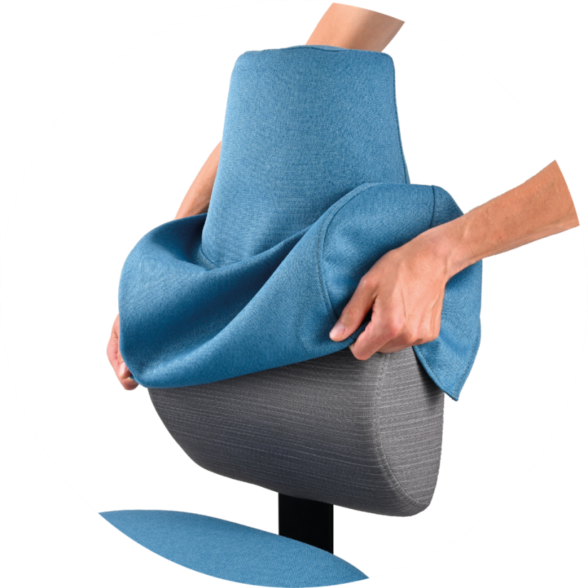 Ochranný potah k židli THERAPIA STANDI — látka, více barev