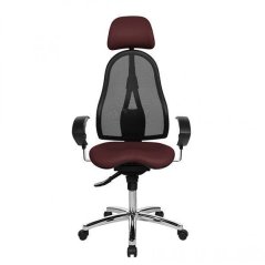 Kancelářská židle na kolečkách Topstar SITNESS 45 – s područkami Topstar