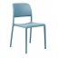 Plastová jídelní židle Stima BORA – bez područek, nosnost 200 kg - Barva plastu Stima: Celeste