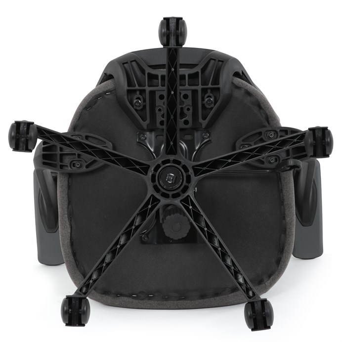 Kancelárska stolička NOVA — sieťovina, sivá