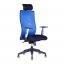 Kancelářská židle na kolečkách Office Pro CALYPSO GRAND SP1 – s područkami - Čalounění Calypso: Modrá 14A11