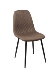 Celočalouněná jídelní židle EVA – více barev, kovová podnož Stima