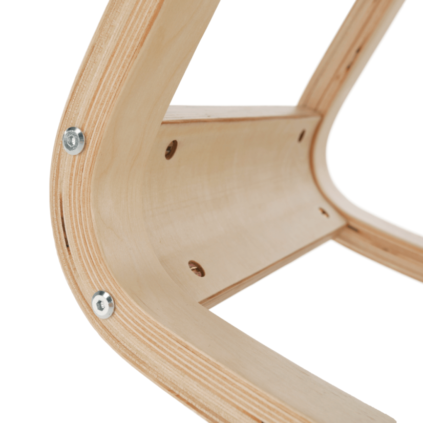 Ergonomická balanční klekačka RENAR – černá přírodní, Kondela - Barva: Černá