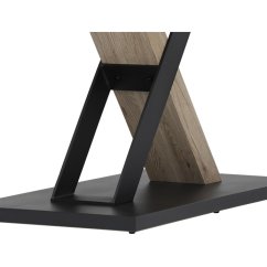 Jídelní stůl TERATO — 165x90x75, MDF, hnědá Autronic