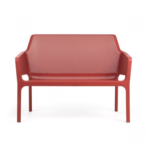 Dizajnová lavička NET BENCH – skvelá pre interiér aj záhradu, viac farieb