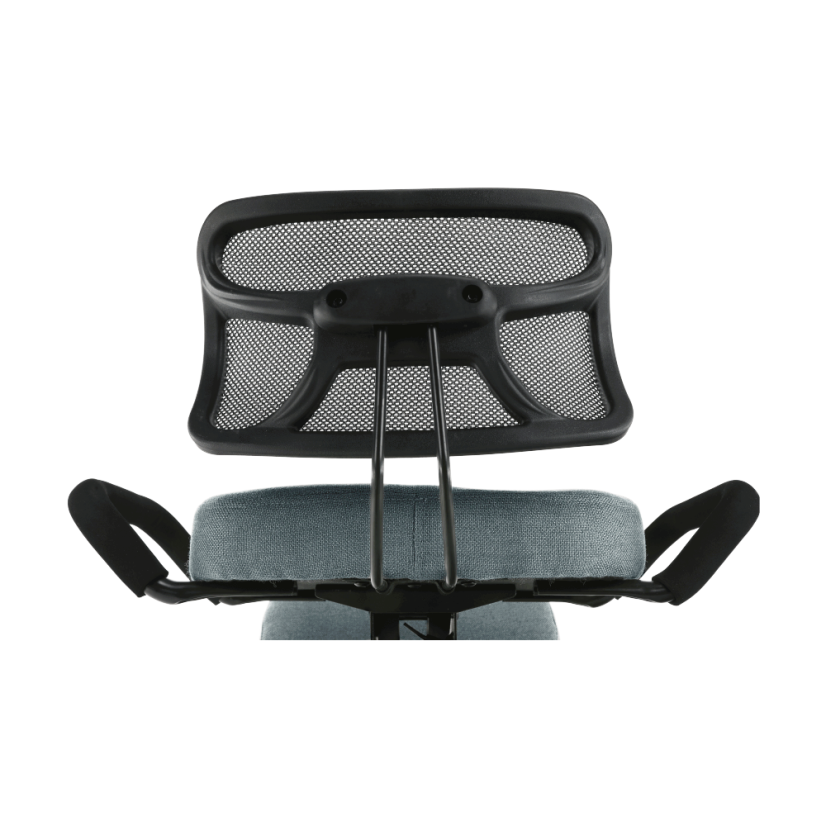 Ergonomická kľačka RUFUS – sivá látka
