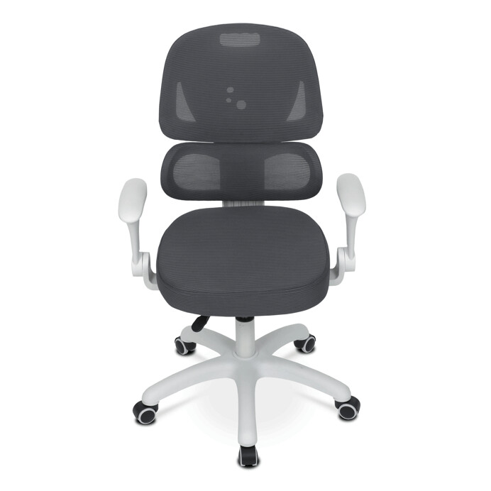 Detská stolička LOLA – s výškovo nastaviteľným sivým sieťovaným sedadlom Autronic