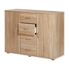 Komoda PULA — dub sonoma IDEA nábytek