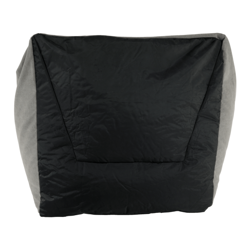 Sedací vak URASON — 80×80×80, šedá látka