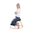 Ergonomická balančná klekačka RENAR – čierna prírodná
