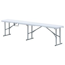 Zahradní lavice ALBENCH – bílá