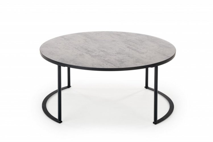 Konferenční stolek MACAO — šedá / černá