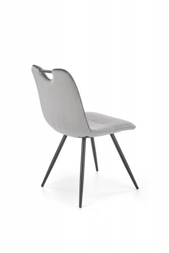 Jídelní židle REZA — kov, látka, více barev