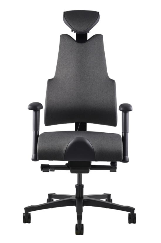 AKCE Zdravotní židle THERAPIA BODY+ XL (165 - 185 cm) –⁠ COAL (HX/KX)