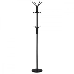 Vešiak stojanový DALIDA - 182 cm, kov, lesklý chróm