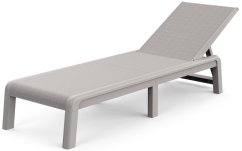 ATLAS (MALLORCA) lehátko – cappuccino, lisovaný plast