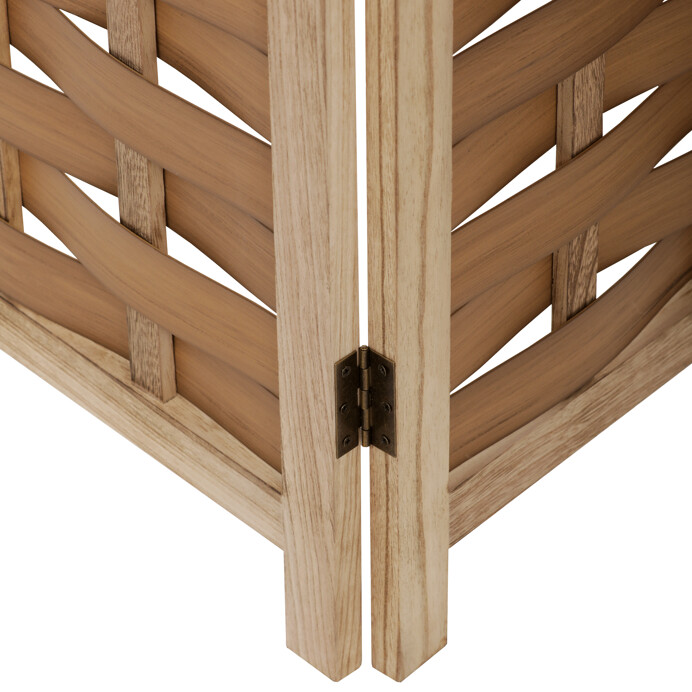 Paraván MARVIN z masívneho smrekového dreva, prírodný dizajn Autronic