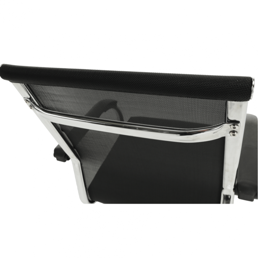 Konferenčná stolička ESIN - sieť/látka, viacfarebná - Farbové varianty ESIN: Hneda/čierna