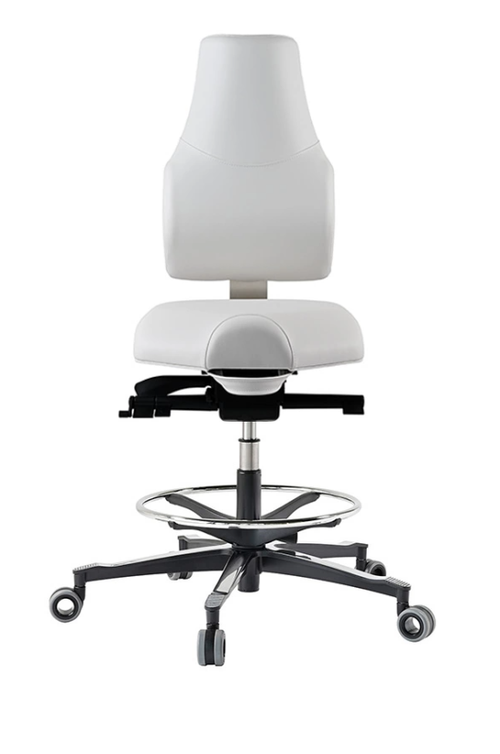 Zdravotní židle THERAPIA STANDI zvýšená -⁠ na míru, eko kůže, více barev