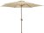 slunečník ROJA NAKLÁPĚCÍ WOOD 3m béžový