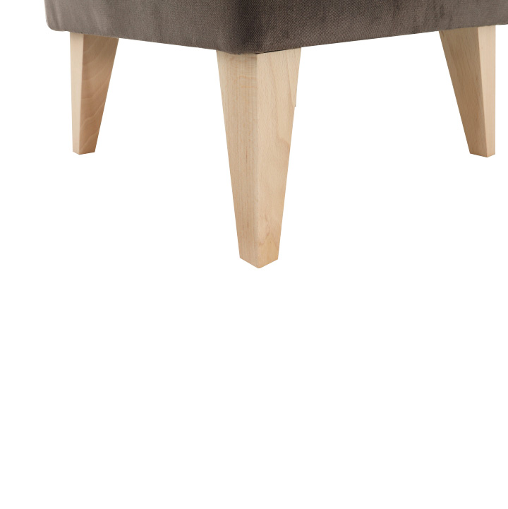 Taburet RODEZA — viac farieb - Farebné prevedenie RODEZA: Šedá / čierne nohy