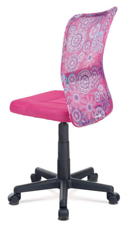 Dětská židle na kolečkách TINK – růžová Autronic