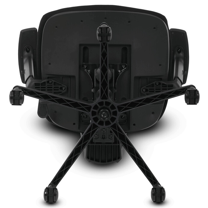 Ergonomická kancelárska stolička DENEB — čierny mesh poťah