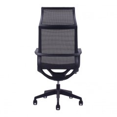 Kancelárska stolička Sego SKY — sieť, čierna