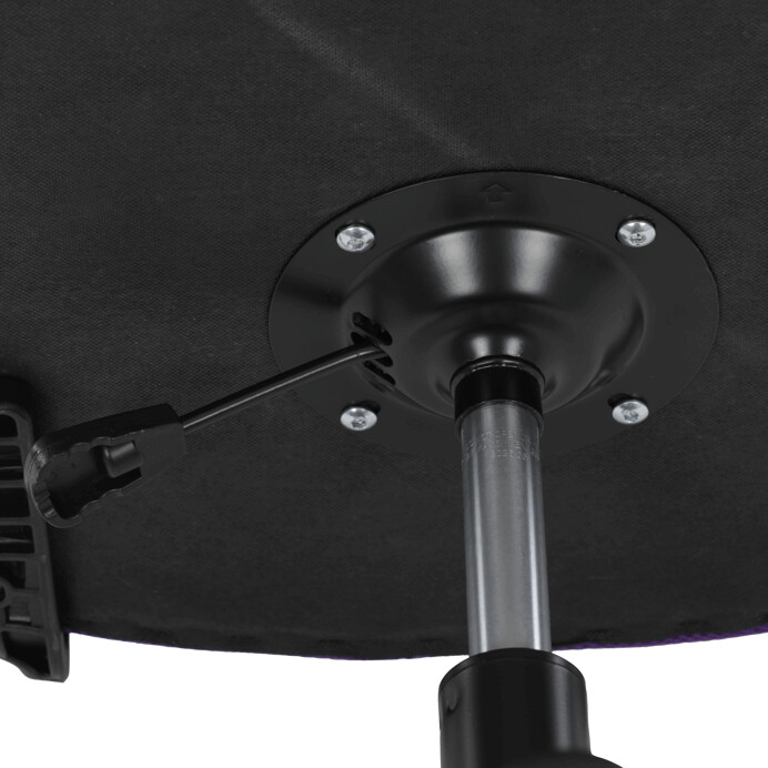 Dětská židle NINA – fialová síťovina, houpací mechanismus Autronic