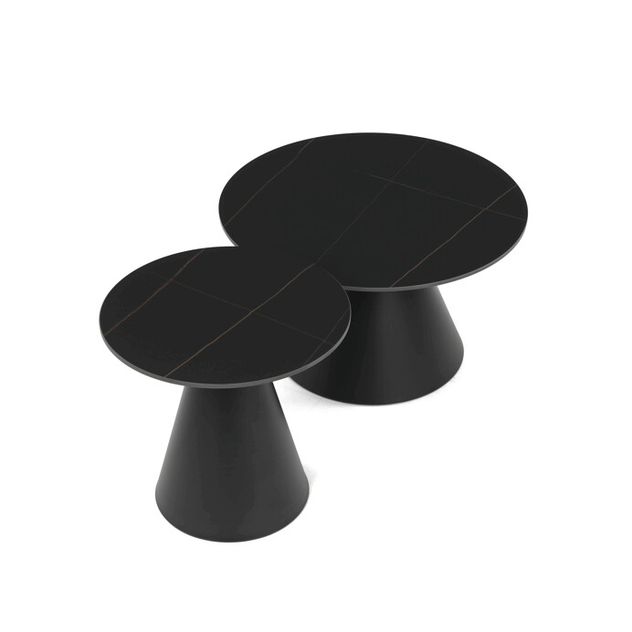 Konferenční stolek ARID II – 70x70x40,5cm, keramika, mramor Autronic