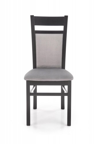 Jedálenská stolička GERARD 2 – masív, látka, viac farieb - Čalúnenie GERARD 2: Dub sonoma / hnedá