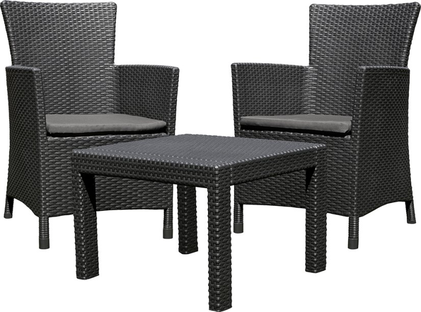 Zahradní set ROZANO 1 + 2 – umělý ratan, více barev