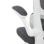 Kancelářská ergonomická židle SHADY —  síťovina, šedá
