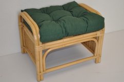 Taburet KARAS — ratan, medová / více barev