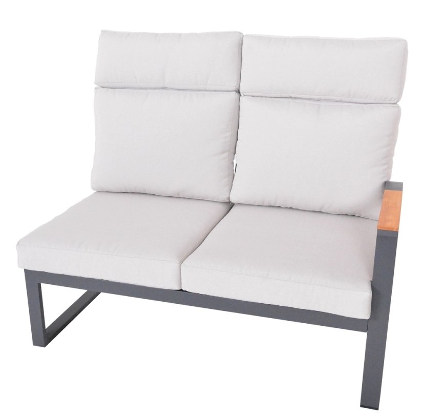 ANNECY rohová hliníková souprava