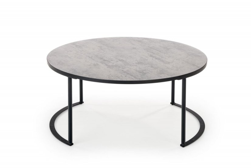 Konferenčný stolík MACAO — šedá / čierna