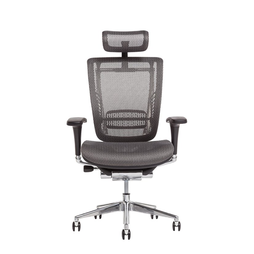 Kancelárska ergonomická stolička LACERTA — viac farieb, nosnosť 150 kg - Čalúnenie LACERTA: Čierna