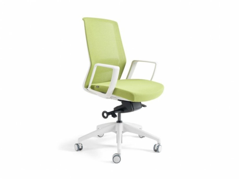 Kancelářská ergonomická židle BESTUHL J17 WHITE — více barev